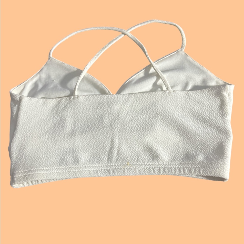 Streetwear Society Cream Bralette - Picture 3 of 5